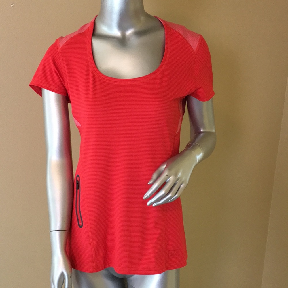 REI | Athletic Tee-shirt With Zip Pocket
